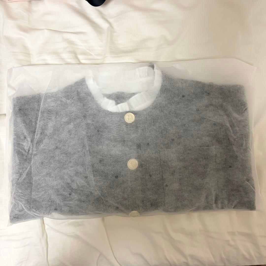 attached collar カーディガン　エイミーイストワール　ドット