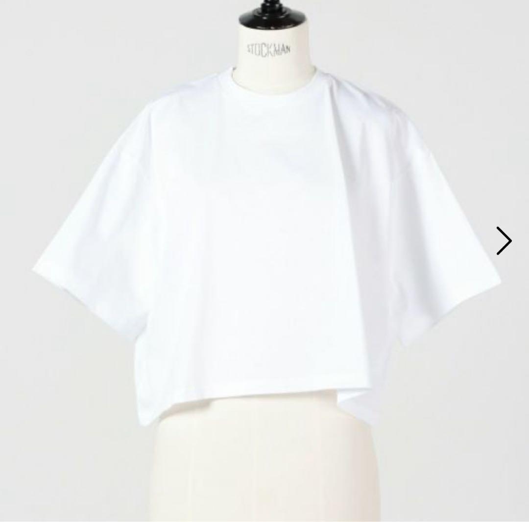 【ENFOLD】BOX WIDE T-SHIRT ホワイト