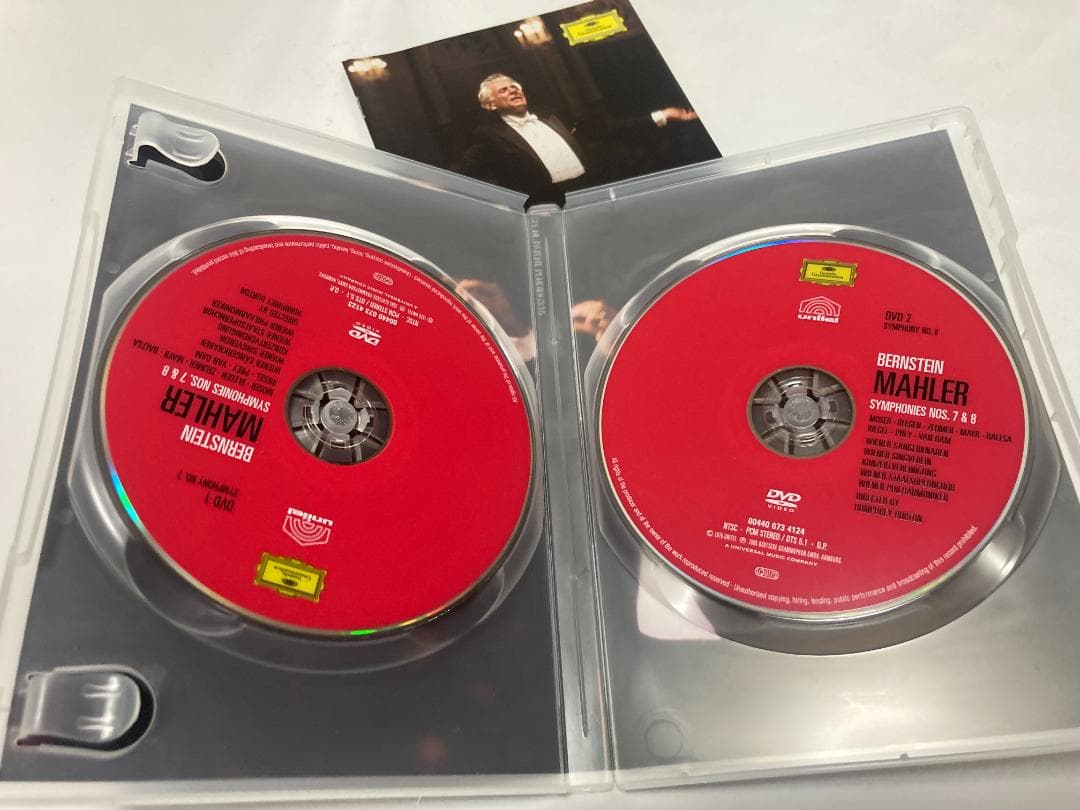 バーンスタイン　マーラー交響曲全集　DVD-BOX（棚８７）