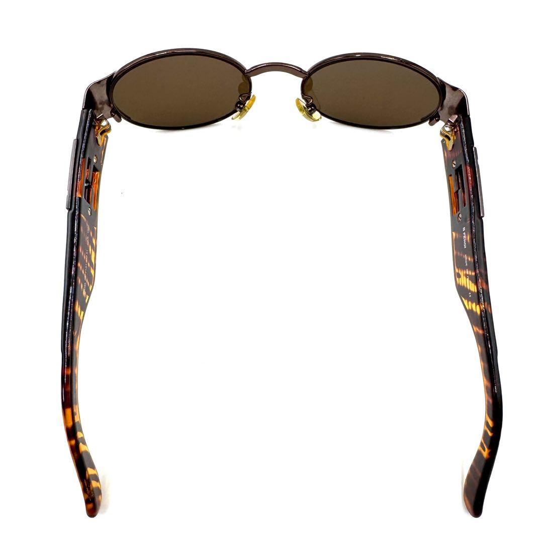 FENDI フェンディ サングラス ベッコウ＆メタル×ブラウンレンズ ズッカ