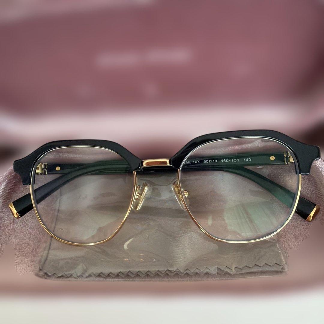 miumiu メガネ　サングラス