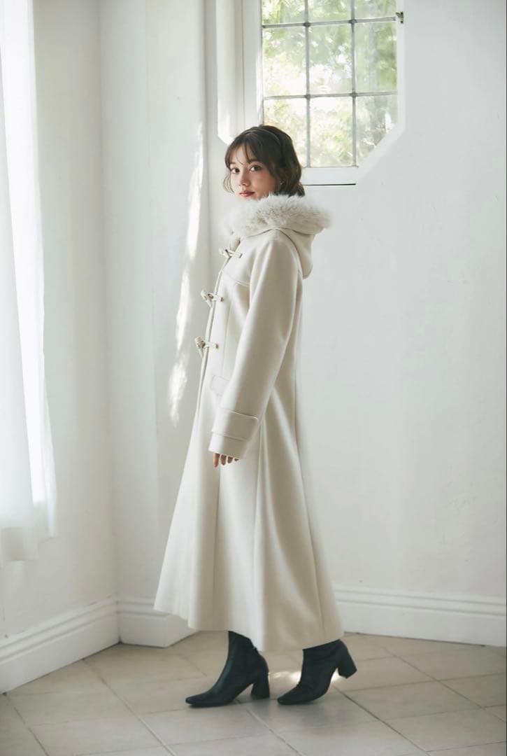 tocco closet フィット＆フレアダッフルコート Mサイズ【新品未使用】