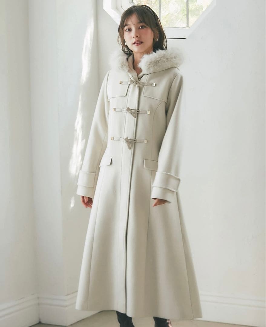 tocco closet フィット＆フレアダッフルコート Mサイズ【新品未使用】