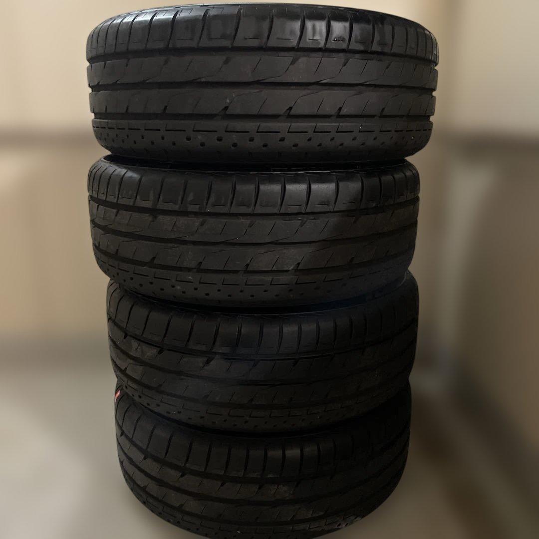 30ヴェルファイア 純正 18インチ ホイール4セット　タイヤはブリヂストン