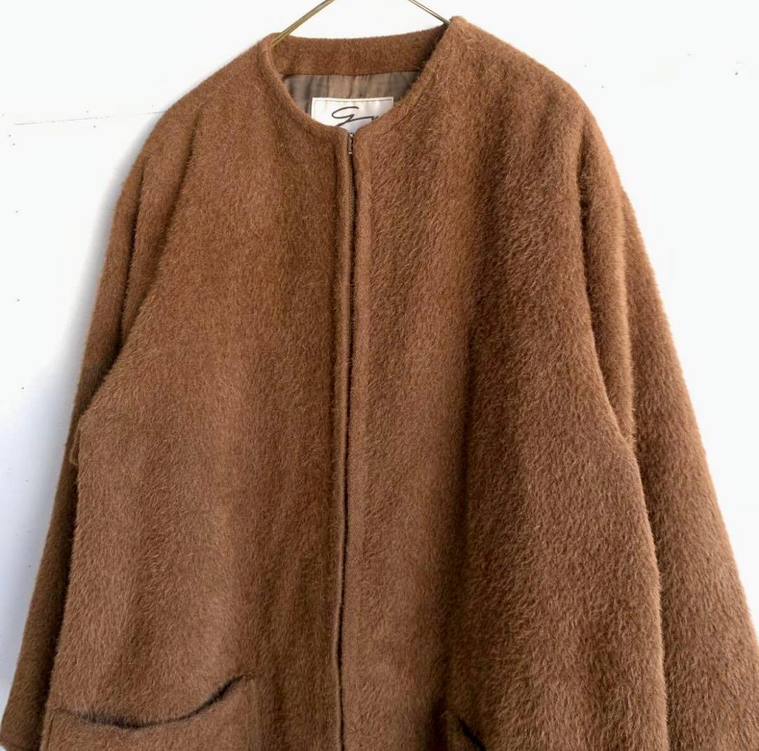 イタリア製 Vintage GIANNI VERSACE ノーカラーコート