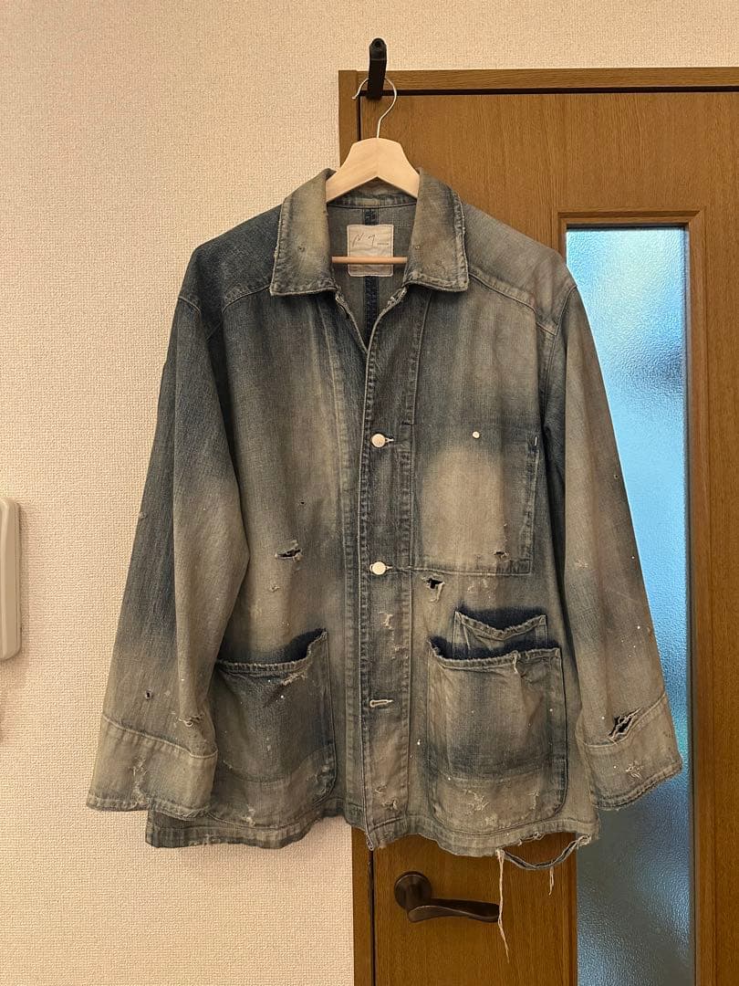 ジャケット・アウター ancellm 25ss DENIM COVERALL