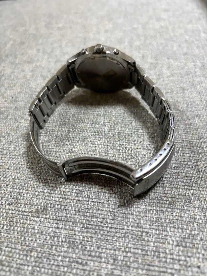【本日限定　美品】SEIKO クロノグラフ 7T92-0CC0 ブラック文字盤
