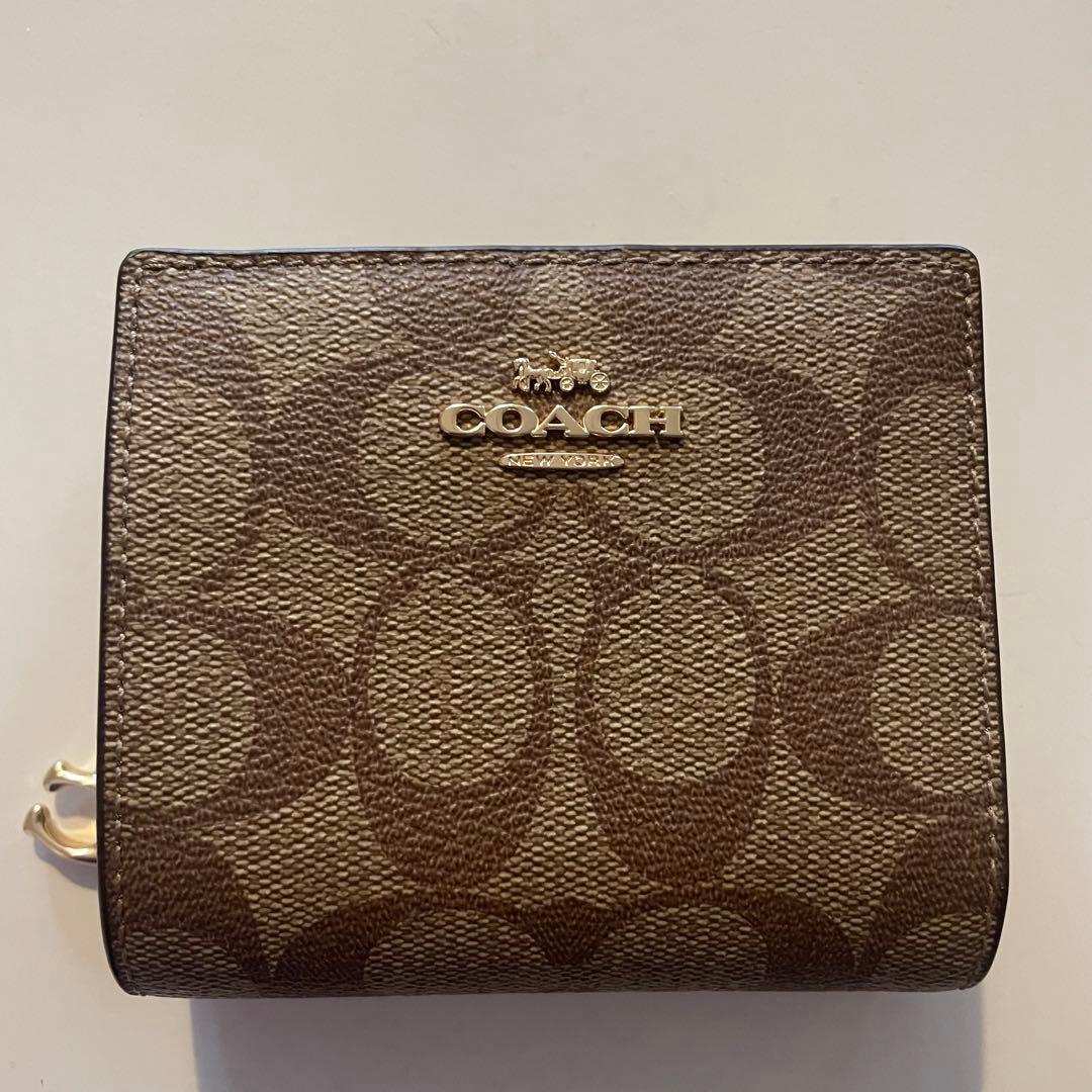 コーチ　COACH ミニ財布　二つ折り