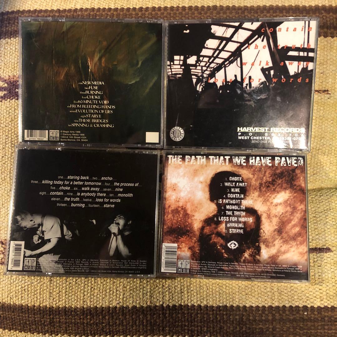 超レア盤　TURMOIL CD 4枚セット　nyhc