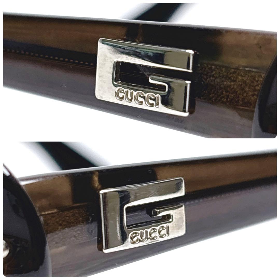 GUCCI グッチ メタルロゴ　vintage サングラス　Y2K 廃盤モデル