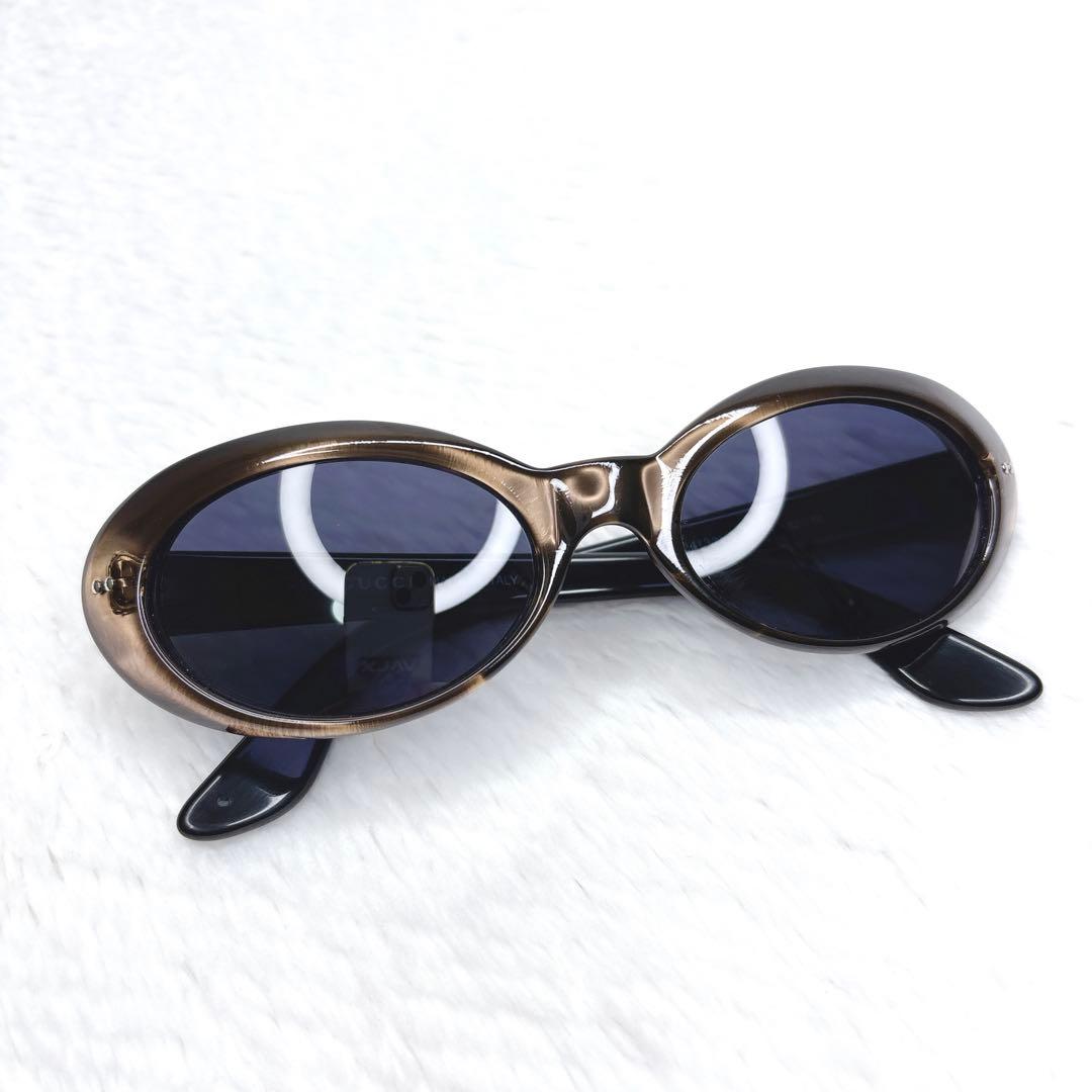 GUCCI グッチ メタルロゴ　vintage サングラス　Y2K 廃盤モデル