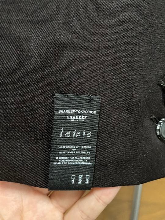 SHAREEF 16aw ジャケット