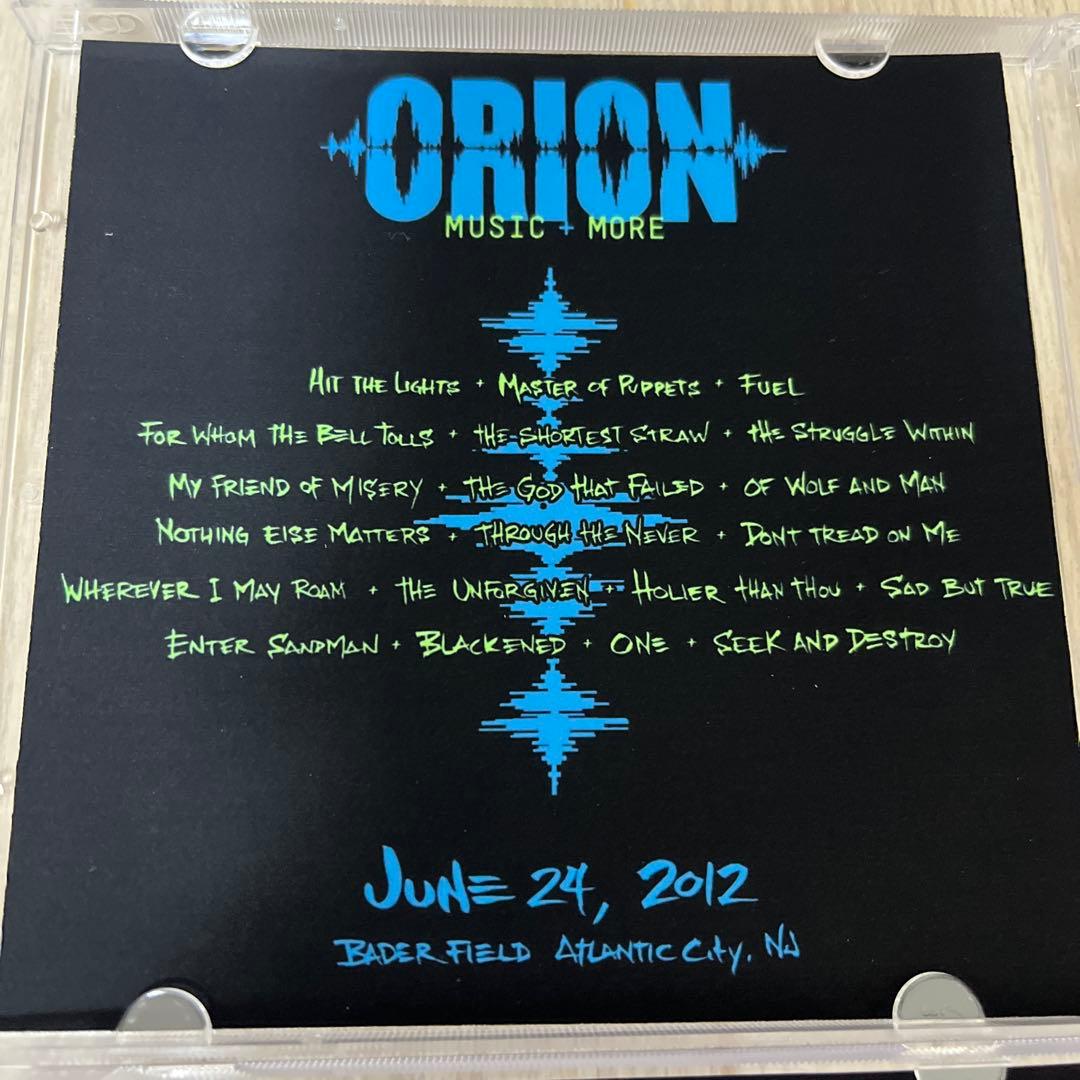 メタリカ llica Live ライブ CD RIDE BLACK 12