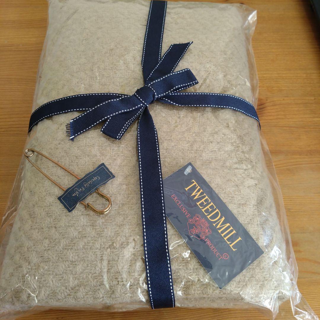 TWEEDMILL ストール ベージュ