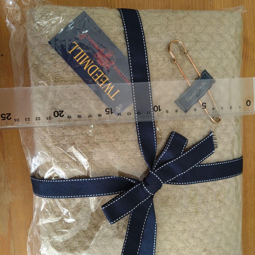 TWEEDMILL ストール ベージュ