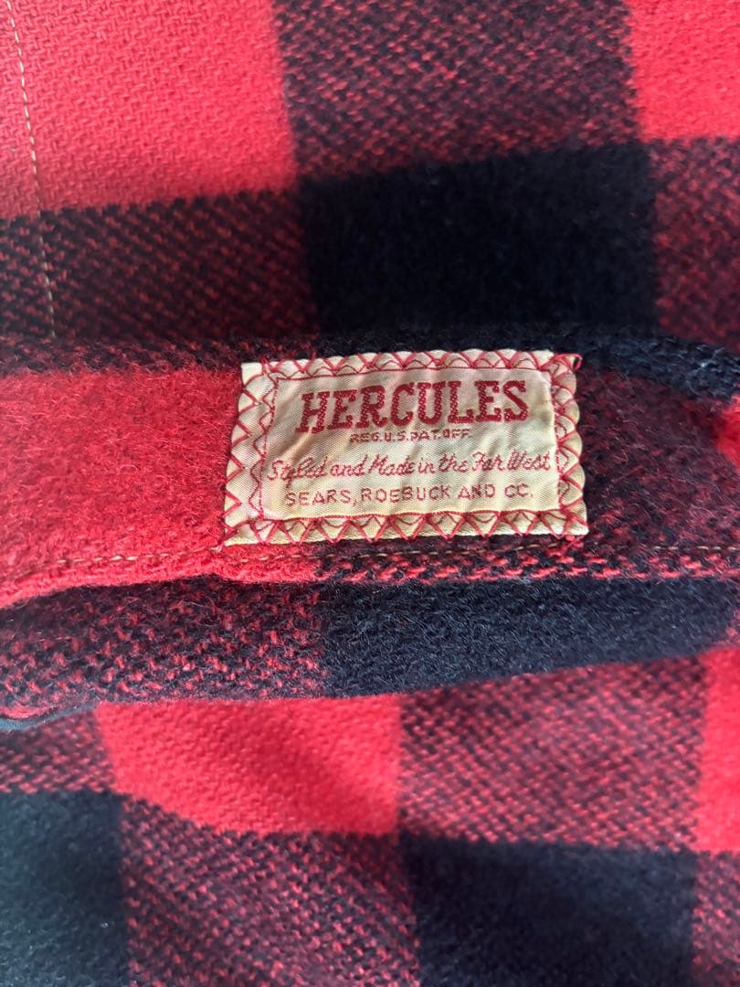 40s Hercules マッキーノジャケット バッファローチェック
