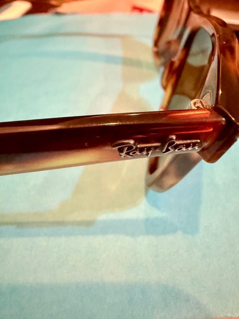 Ray-Ban Wayfarer ブラウン サングラス