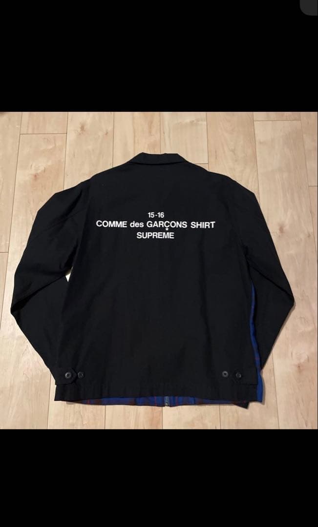 Supreme Comme des garcon shirt チェック