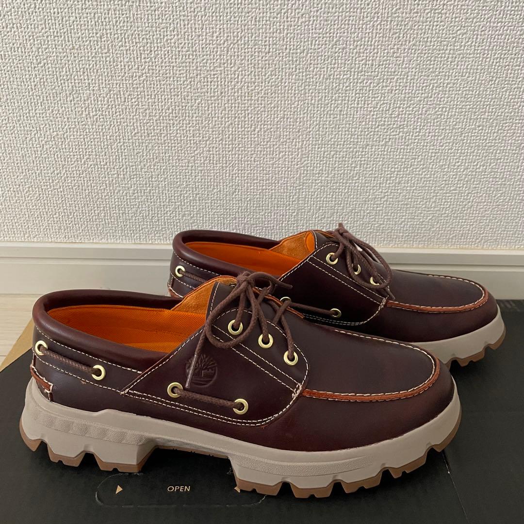 【1回使用】TIMBERLAND 3Eye Ultra 27cm Moc Toe