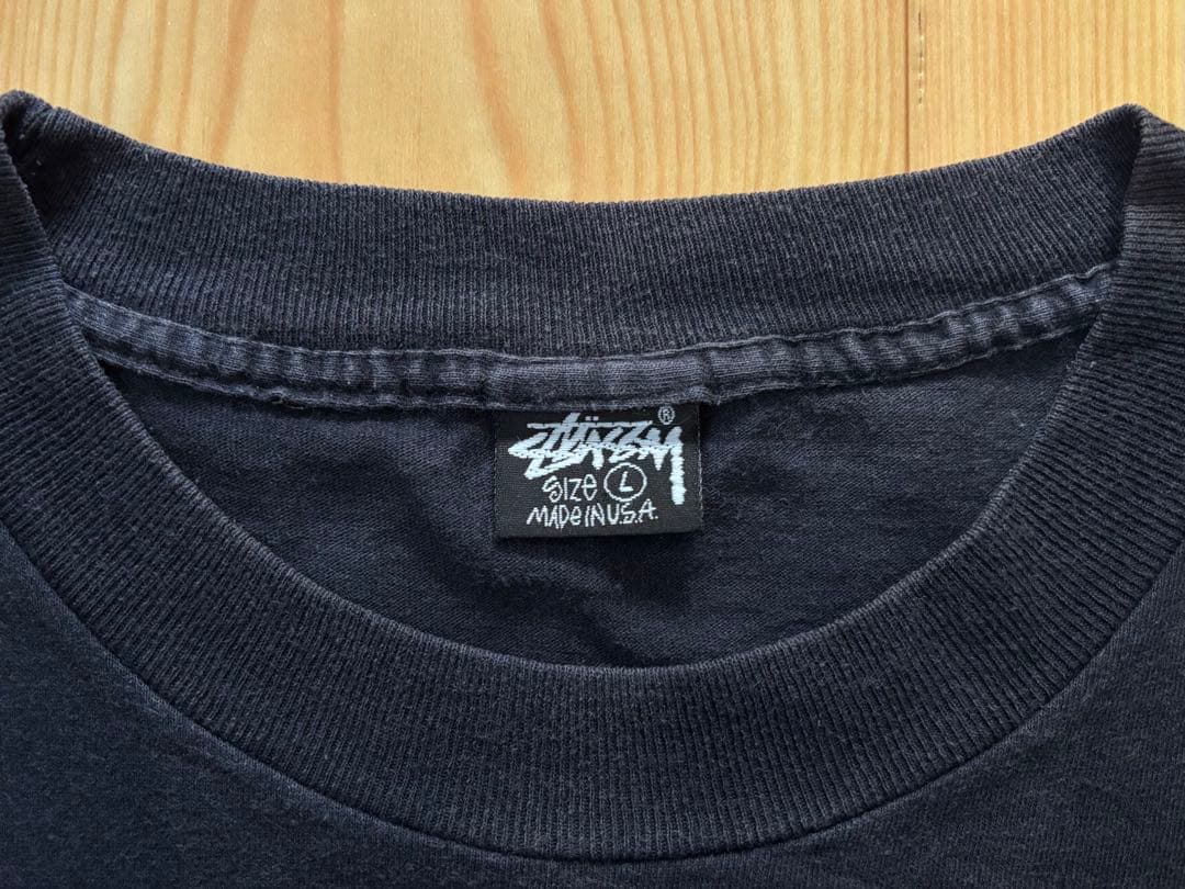 80s OLD STUSSY Tシャツ L クラウン made in usa