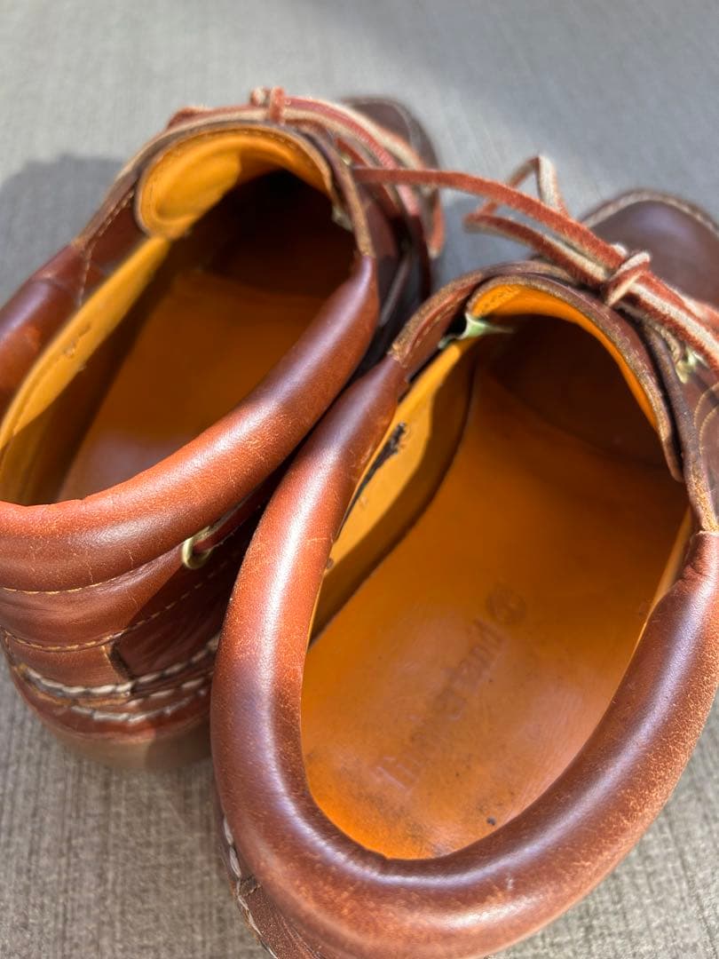 Timberland 3eyes 7.5 25.5cm バーガンディ