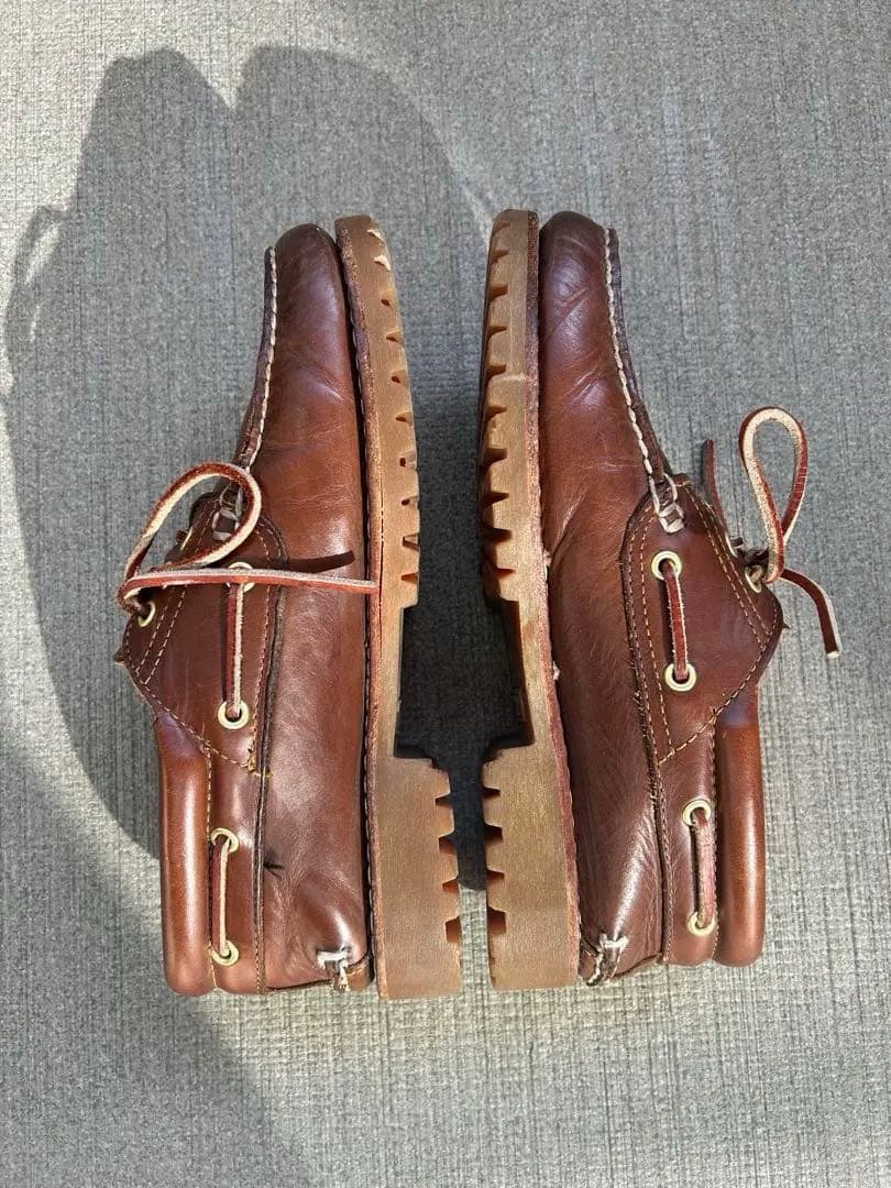 Timberland 3eyes 7.5 25.5cm バーガンディ