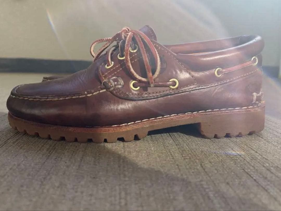 Timberland 3eyes 7.5 25.5cm バーガンディ