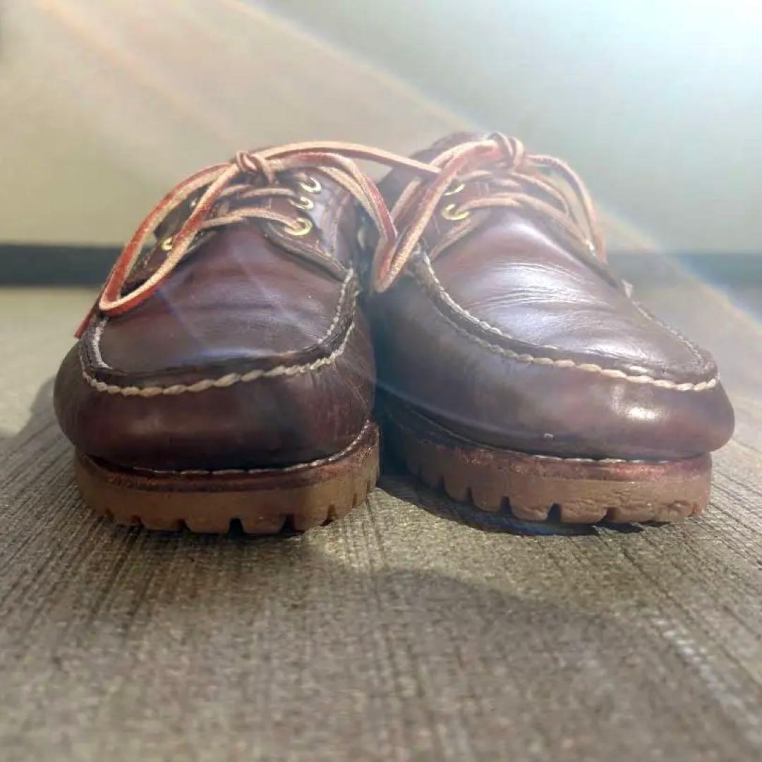 Timberland 3eyes 7.5 25.5cm バーガンディ
