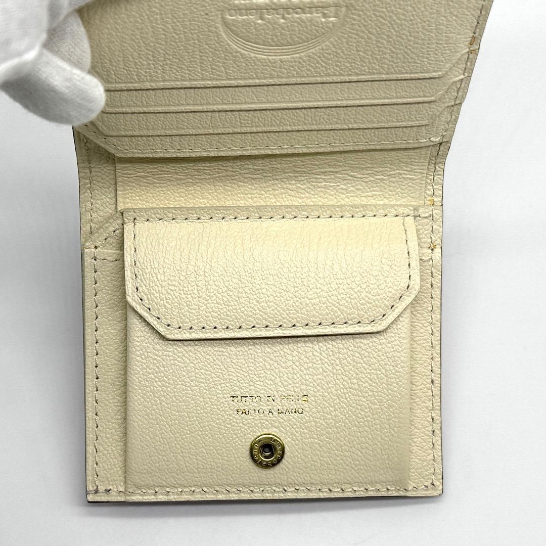未使用 L'arcobaleno スナップタイプ二つ折りミニウォレット 財布