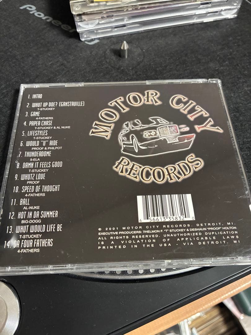 洋楽 G-RAP MOTOR CITY RECORDS THE VAULT