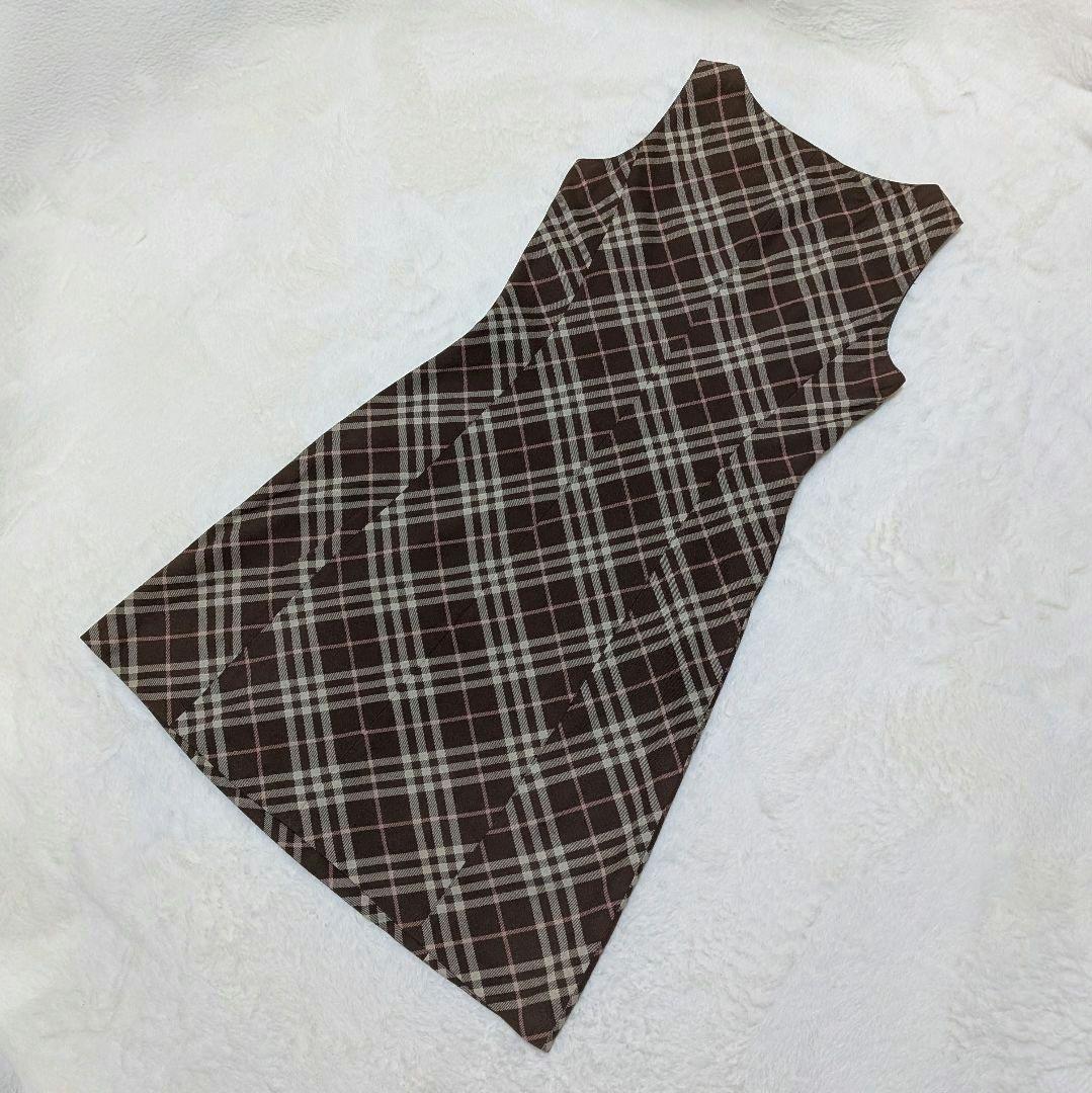 極美品✨BURBERRY BLUE LABEL ノバチェック ワンピース 38M