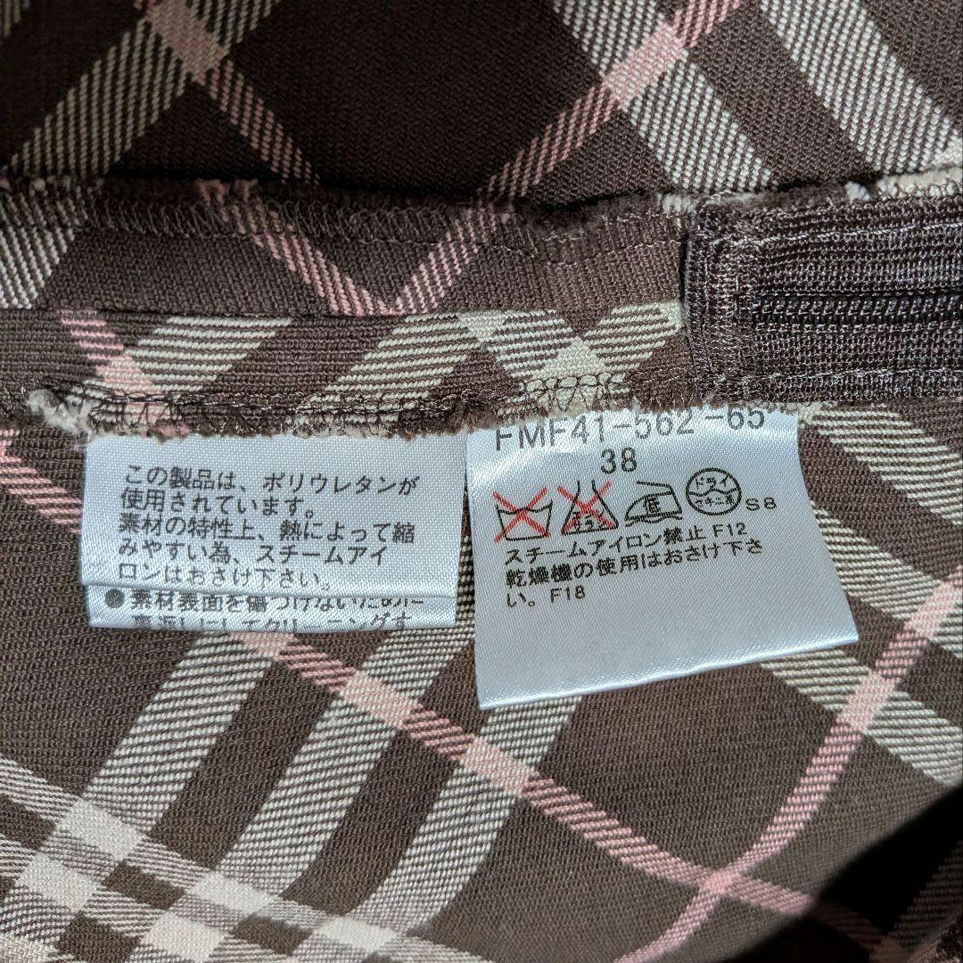 極美品✨BURBERRY BLUE LABEL ノバチェック ワンピース 38M