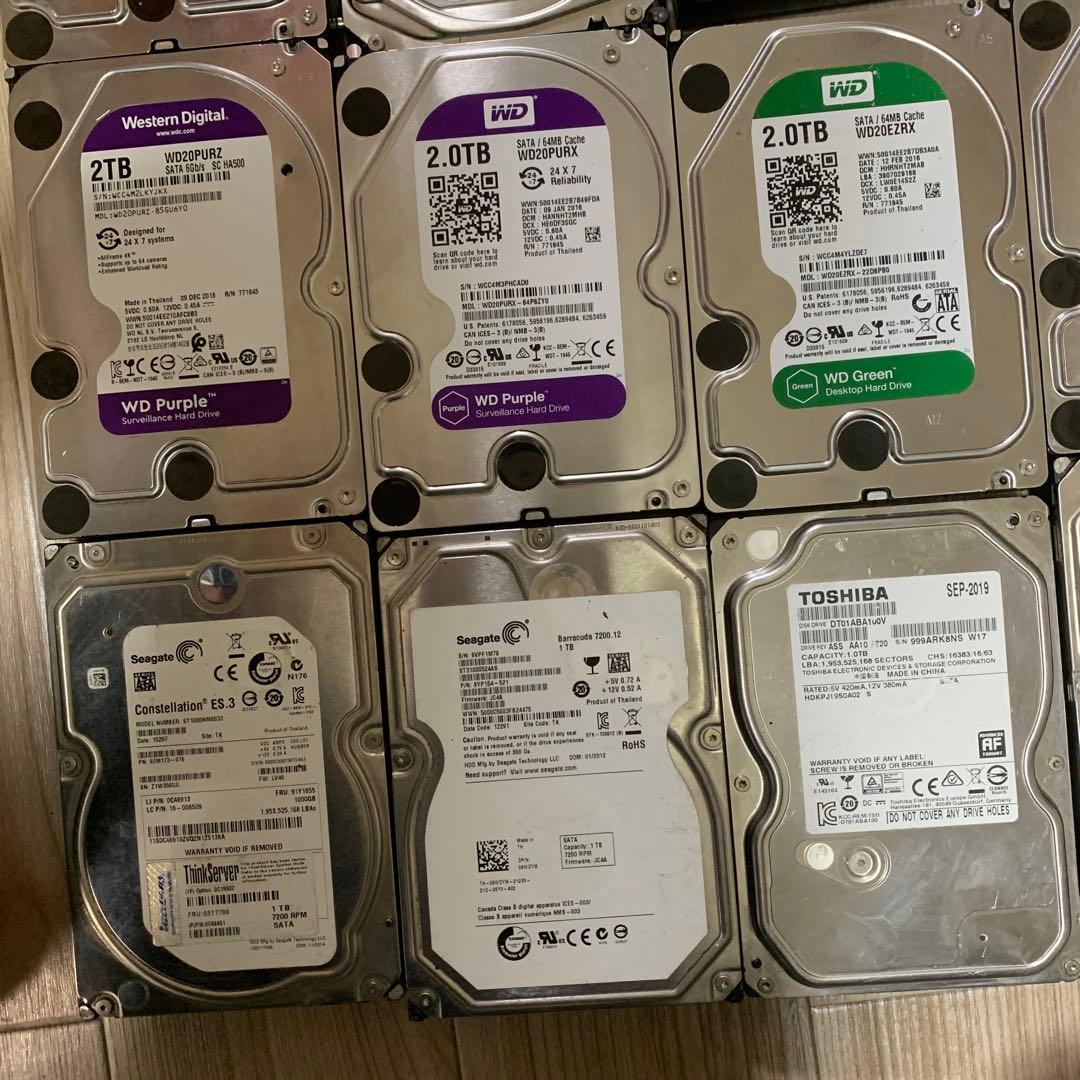 HDD まとめ売り 合計19台 ジャンク