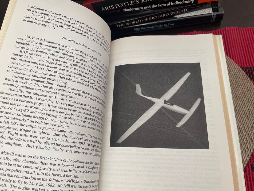 洋書 Burt Rutan: Reinventing the Airplane
