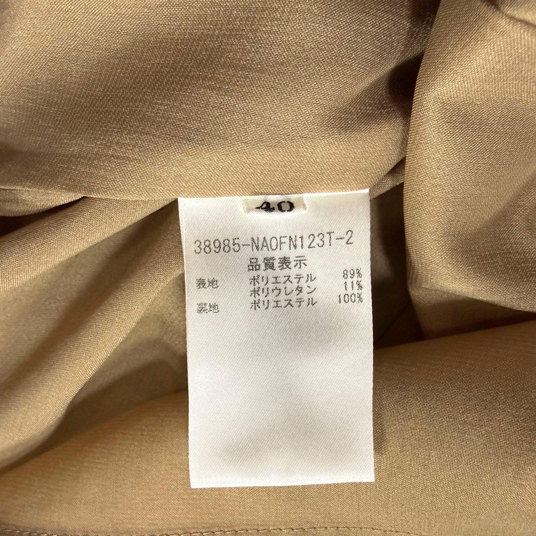 美品✨人気 フォクシー Aラインフレアワンピース タック＆ギャザードレス 40