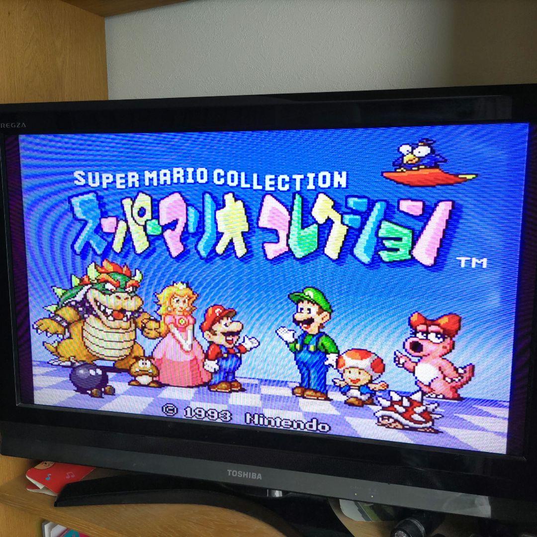 【Nintendo SHVC-001】スーパーファミコン本体＋ケーブル