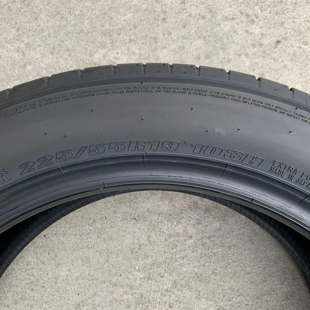 225/55R-19 ダンロップ　SPスポーツマックス　 4本set