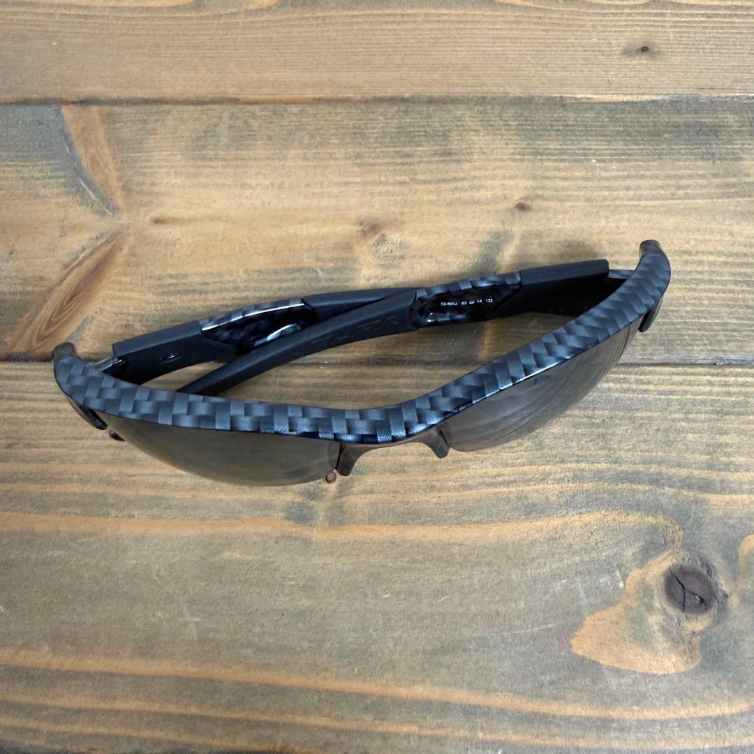 【美品】オークリー フラックジャケットカーボン 03-890J