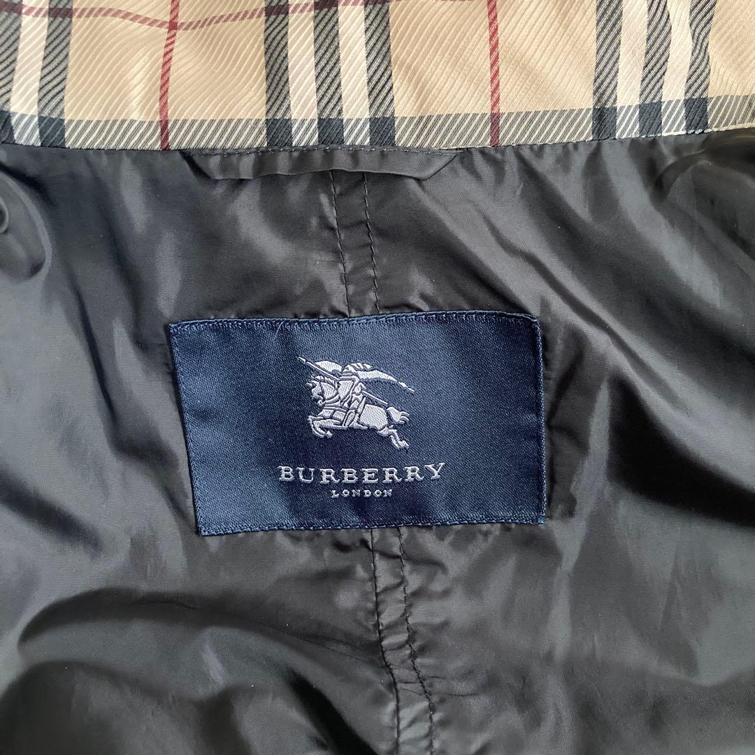 BURBERRY ライナー付コート　ノバチェック　3way フード　グレー系