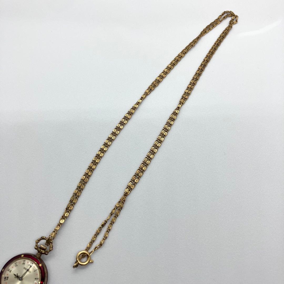 動作確認済み 希少 セイコー ヴィンテージ 17石　ネックレス時計 SEIKO