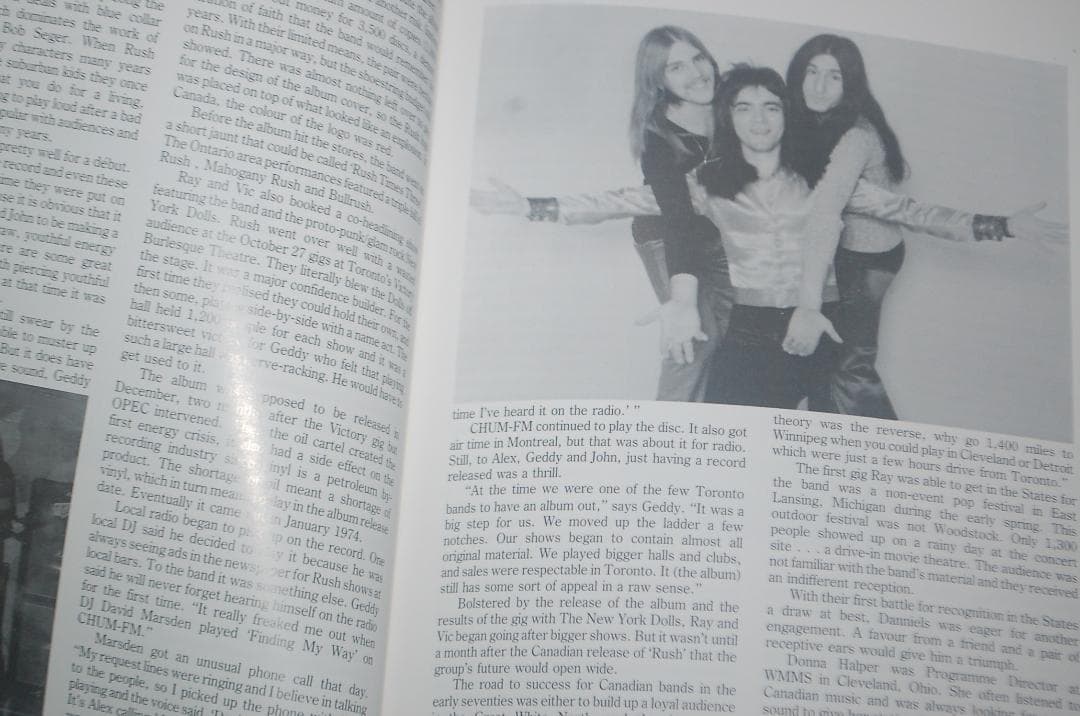 Rush Visions　The Official Biography