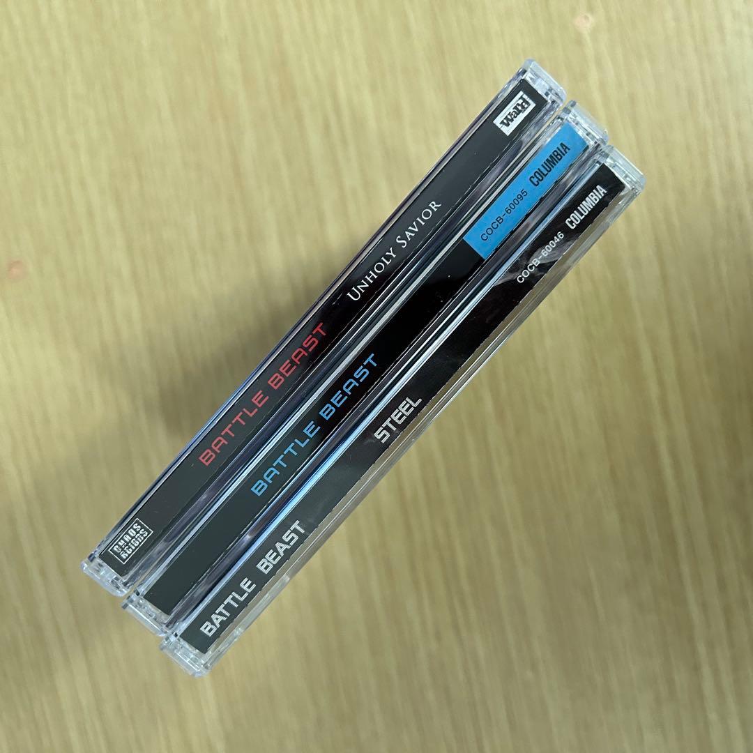 BATTLE BEAST バトル・ビースト 日本盤帯付CD3枚セット