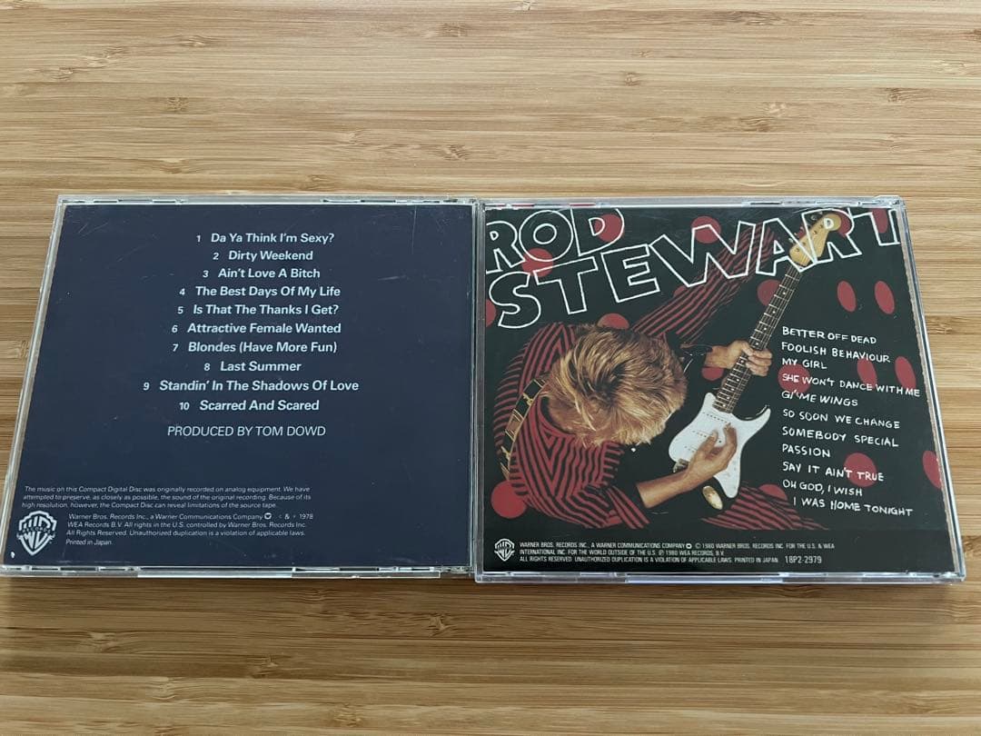 ロッド・スチュアート CD4枚セット