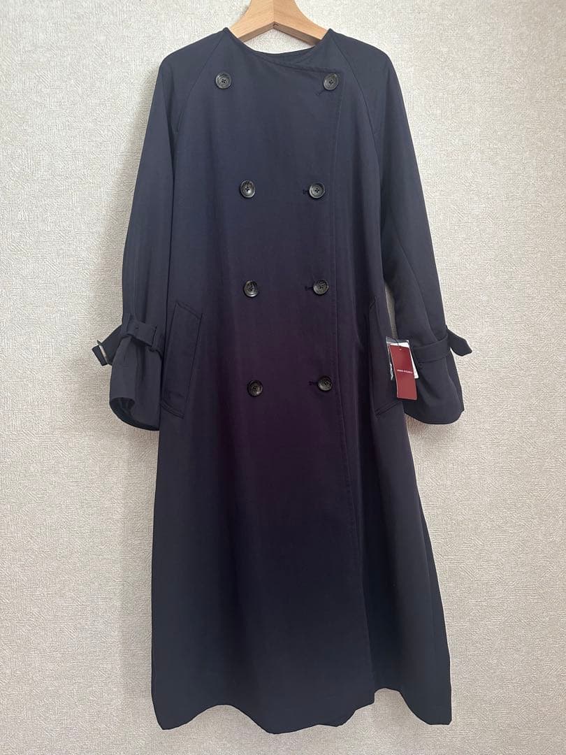 ★いちえ★【新品タグ付】 アーバンリサーチ　ノーカラートレンチコート
