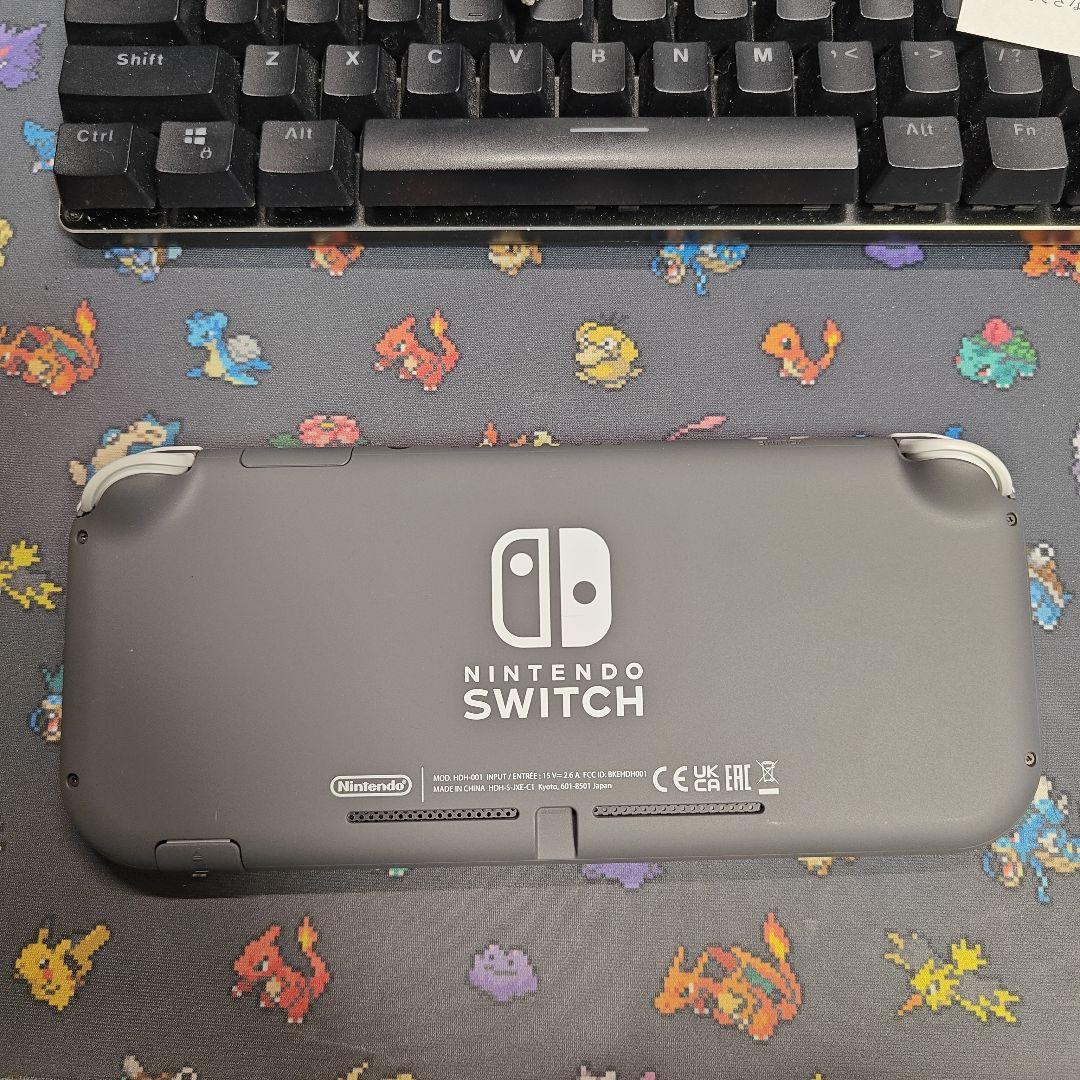 Nintendo Switch Lite (グレー) 本体 256GB SD付き