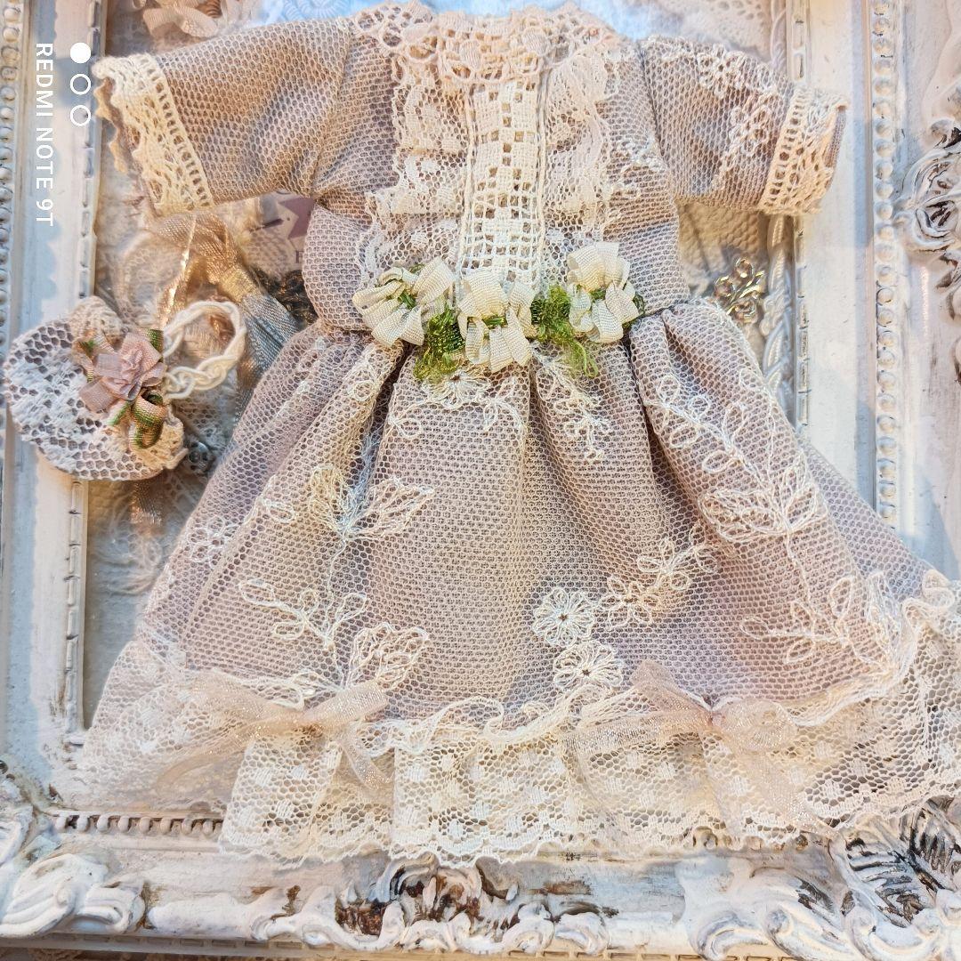 オーダー品　Handmade　ミニョネット　ビスクドール