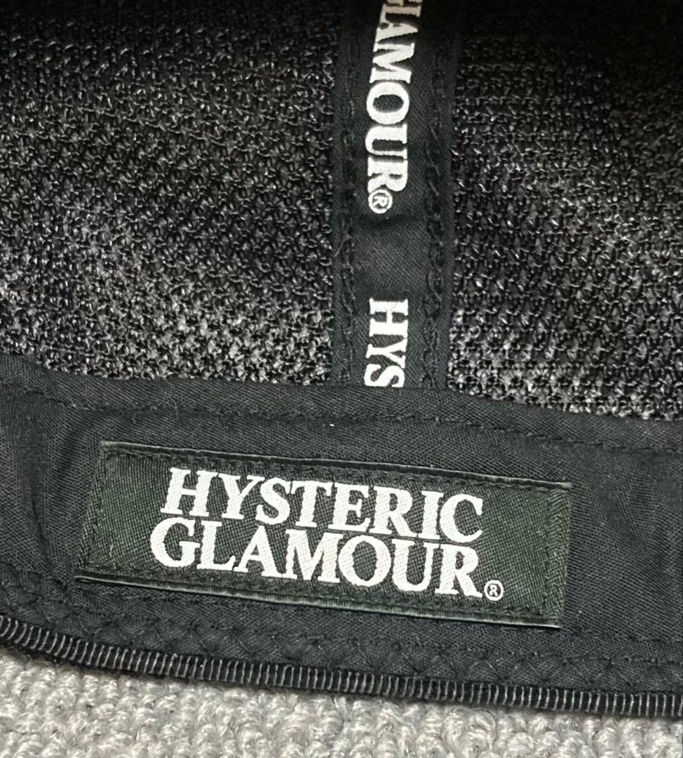 美品‼︎ HYSTERIC GLAMOUR メッシュキャップ WHT/BLK