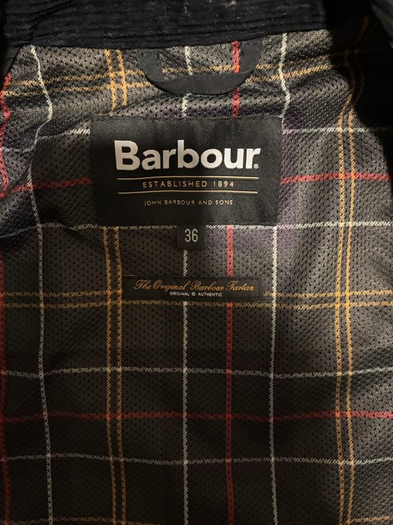 BARBOUR バブアー　トランスポート　ノンワックス 36