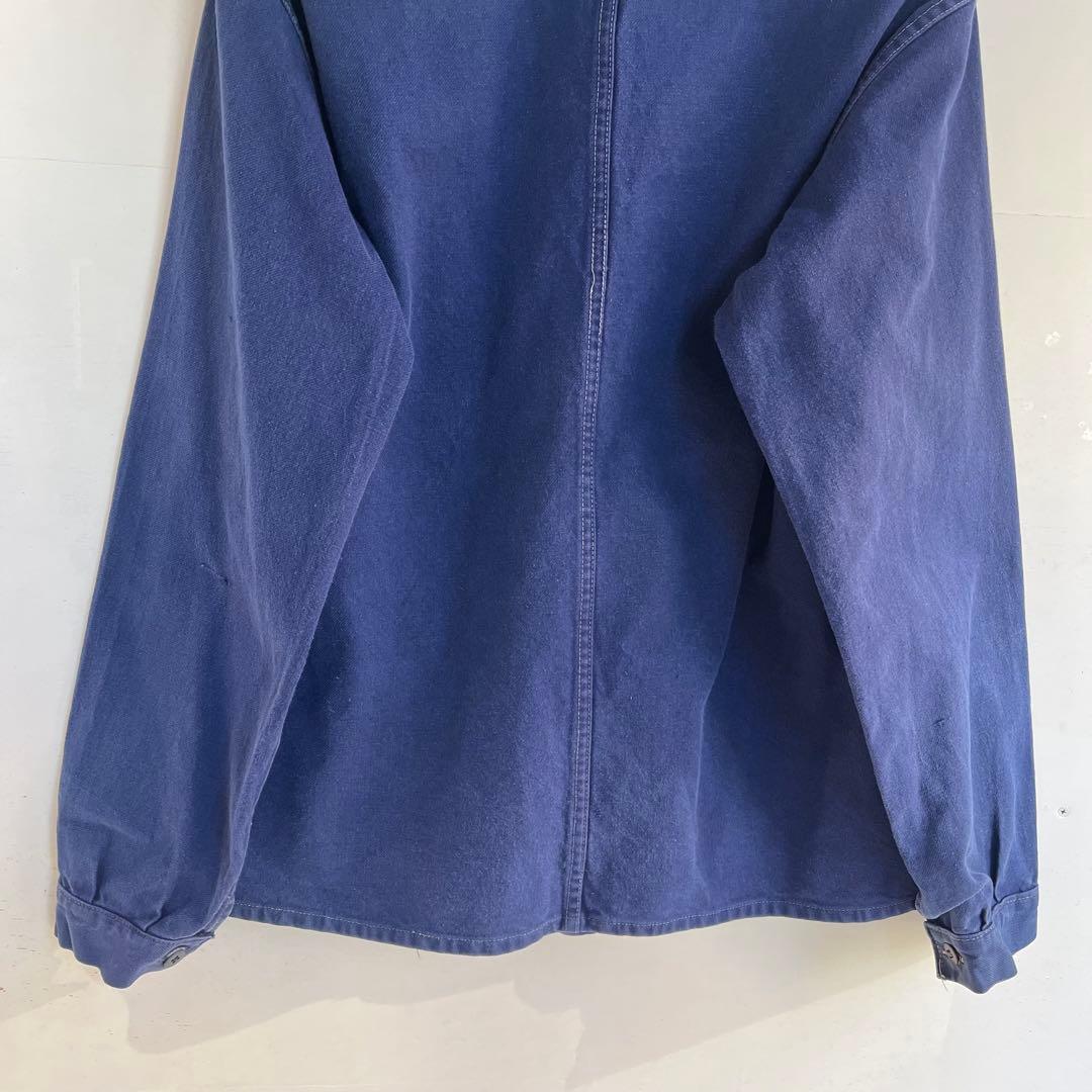 60s フレンチ カバーオール ワークジャケット ヴィンテージ 古着 ユーロ