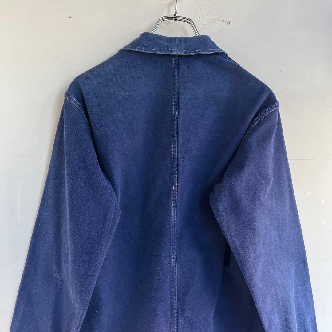 60s フレンチ カバーオール ワークジャケット ヴィンテージ 古着 ユーロ